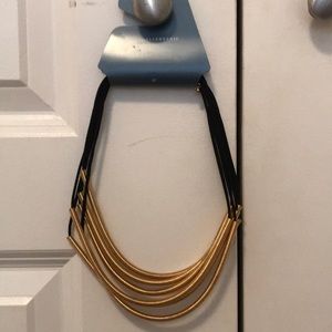 Black and gold necklace